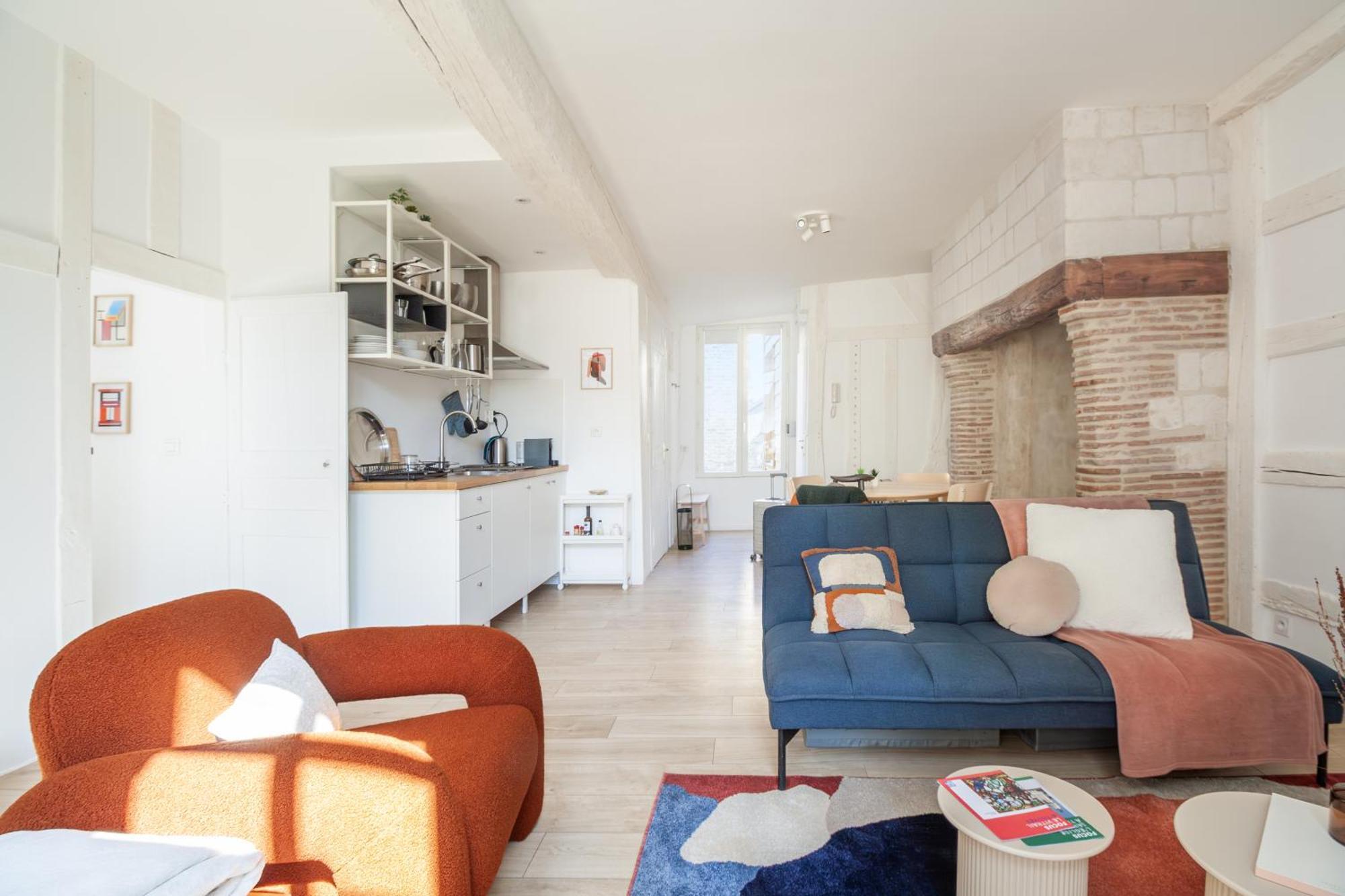 Апартаменти Le Loft Brunneval - Refuge Arty Du Xvie Siecle Труа Екстер'єр фото